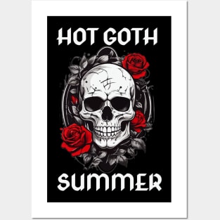 HOT GOTH SUMMER Posters and Art
